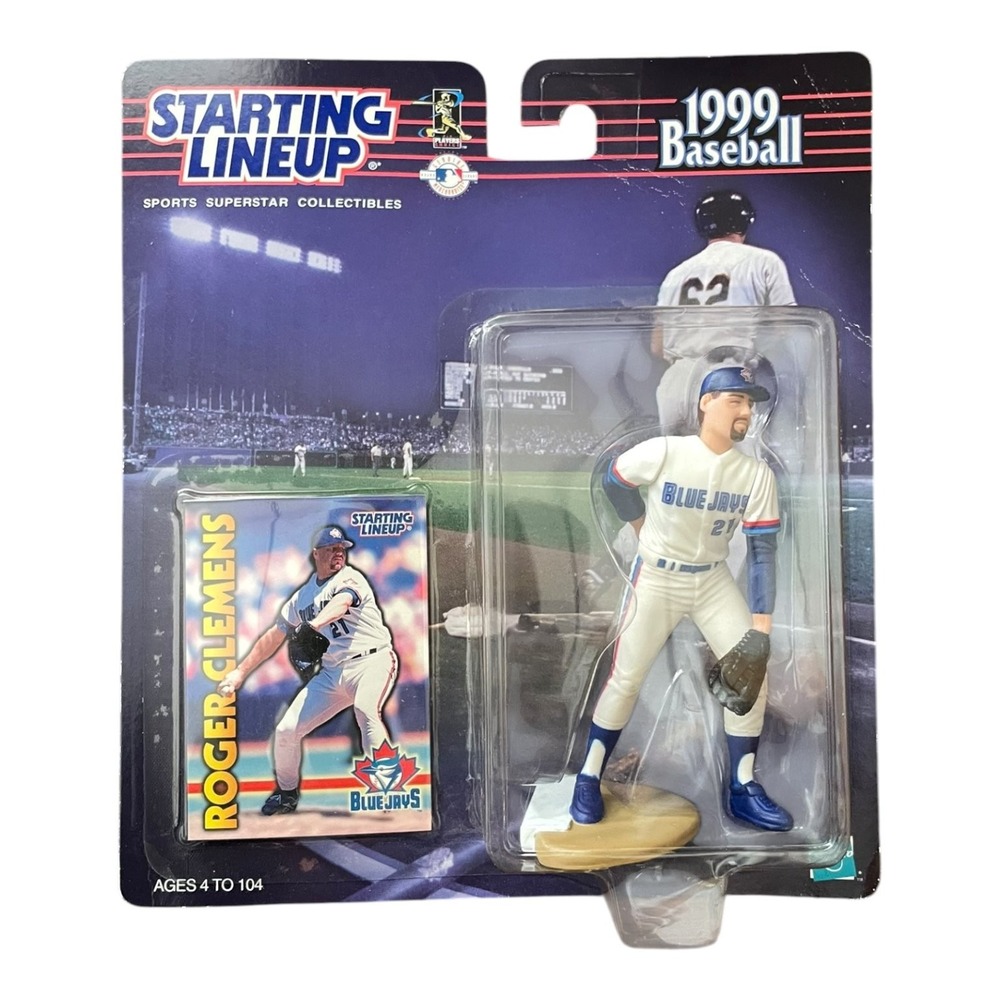 1999 Starting Lineup Roger Clemens Toronto Blue Jays Baseball Action Figure